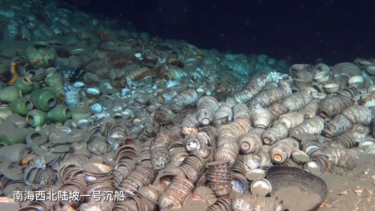 Na dně Jihočínského moře se našel porcelánový poklad nevyčíslitelné hodnoty
